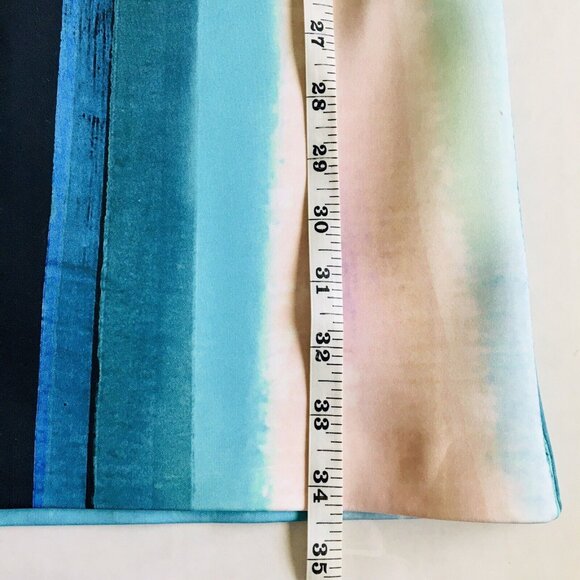 Clover Canyon Eclipse Striped Scuba Dress Women's Size Medium - Picture 9 of 12